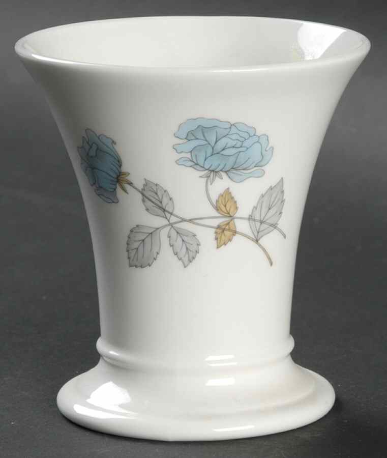 Ice Rose (No Trim) 3" Vase by Wedgwood-1