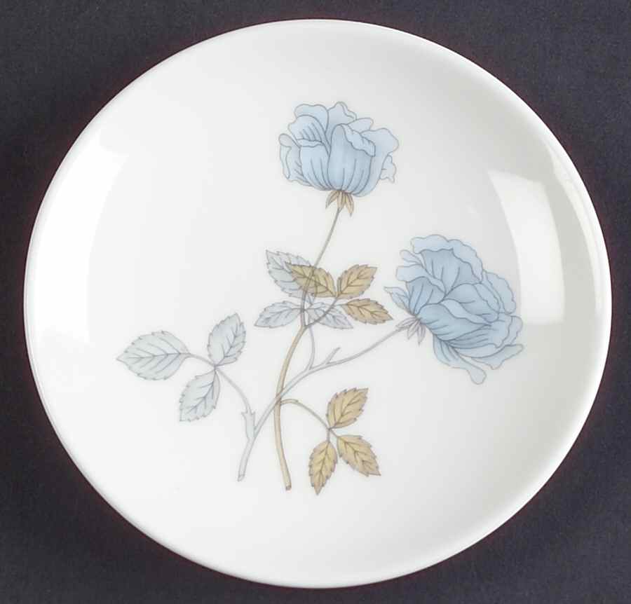 Ice Rose (No Trim) Butter Pat by Wedgwood-1