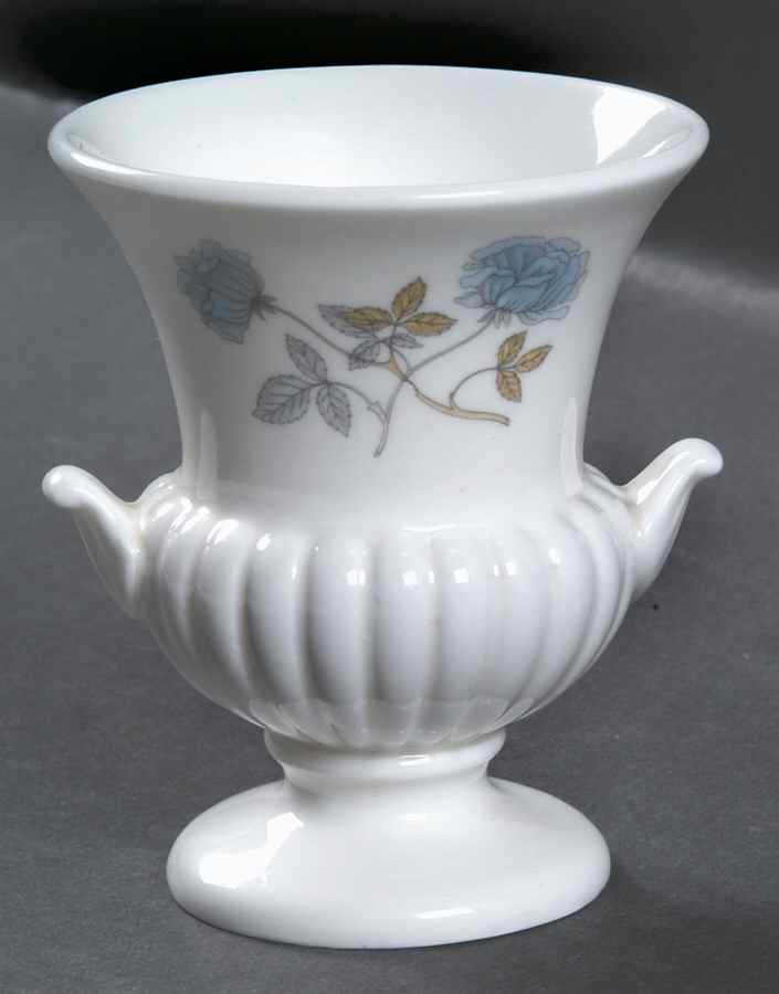 Ice Rose (No Trim) Mini Bud Vase by Wedgwood-1