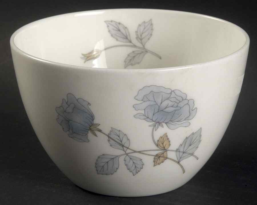 Ice Rose (No Trim) Open Sugar Bowl by Wedgwood-1