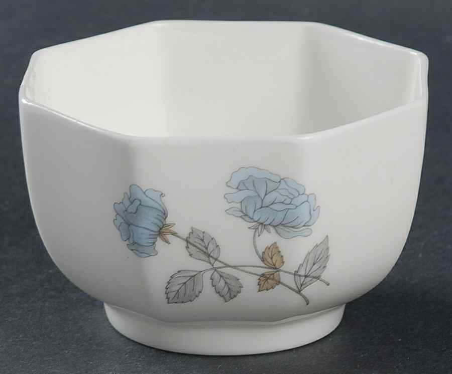 Ice Rose (No Trim) Mini Open Sugar Bowl by Wedgwood-1
