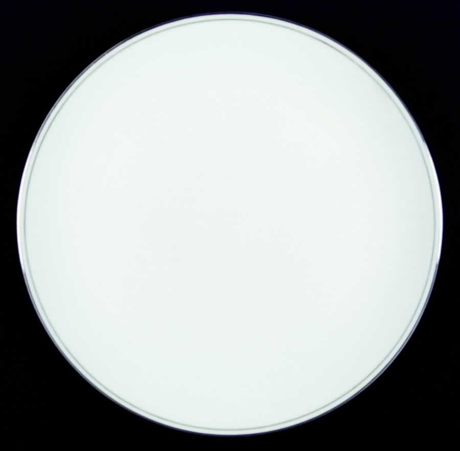Ice Rose (Platinum Trim) Dinner Plate by Wedgwood-1