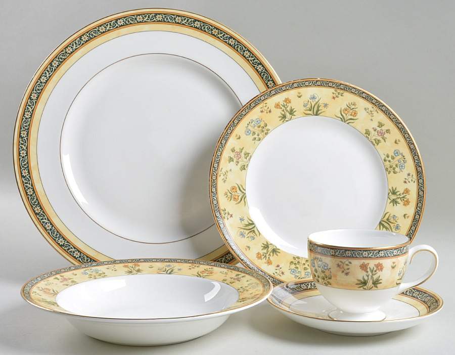 India 5 Piece Place Setting by Wedgwood-1