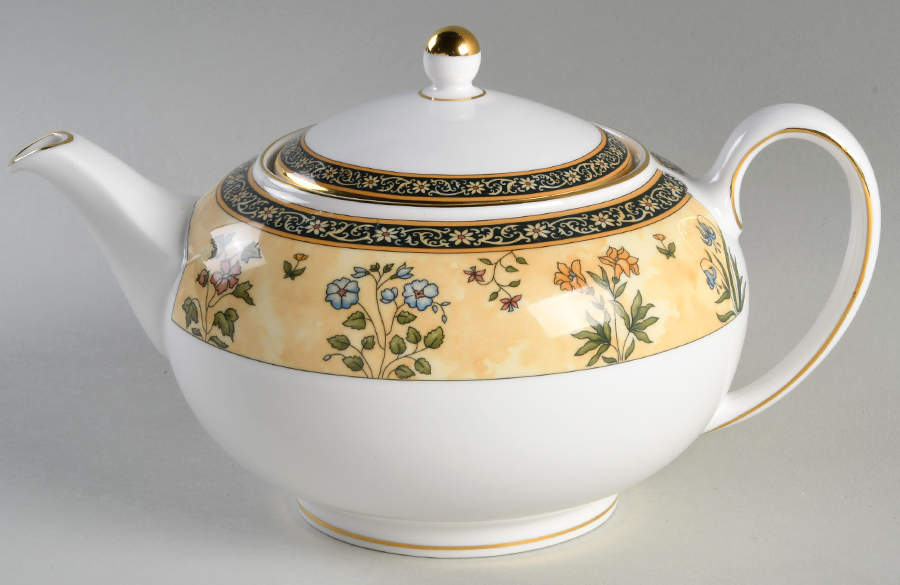 India Teapot & Lid by Wedgwood-1