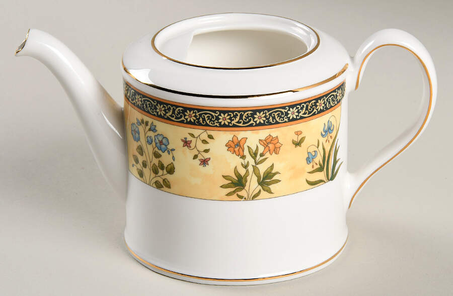 India Individual Teapot No Lid by Wedgwood-1