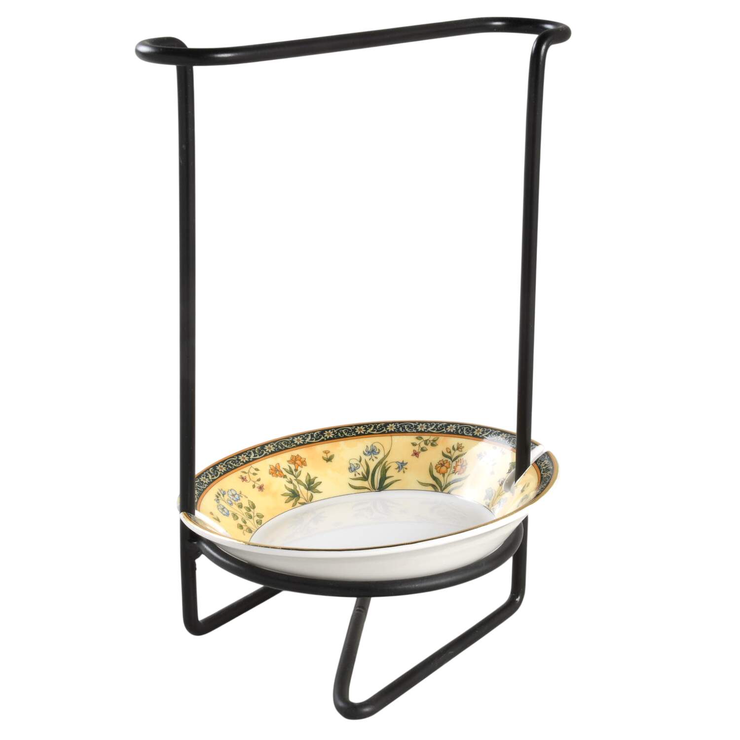 India 8"-8 1/4" Salad Serving Set/Utensil Holder  HC by Wedgwood-1