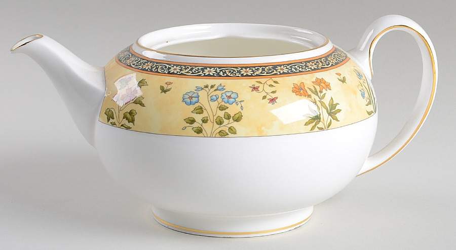 India Teapot No Lid by Wedgwood-1