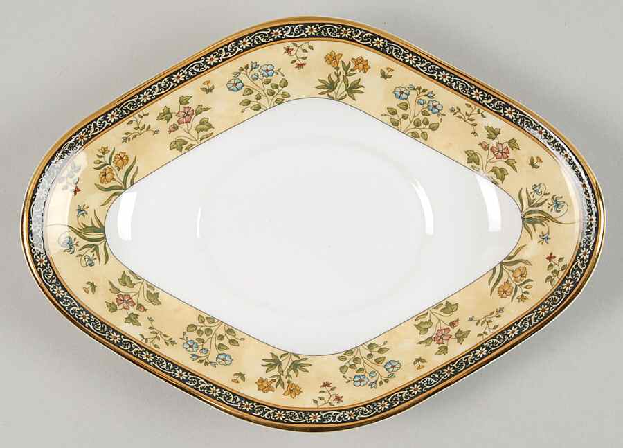 India Underplate for Gravy Boat by Wedgwood-1