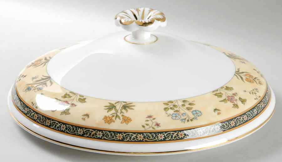 India Lid for Round Vegetable by Wedgwood-1