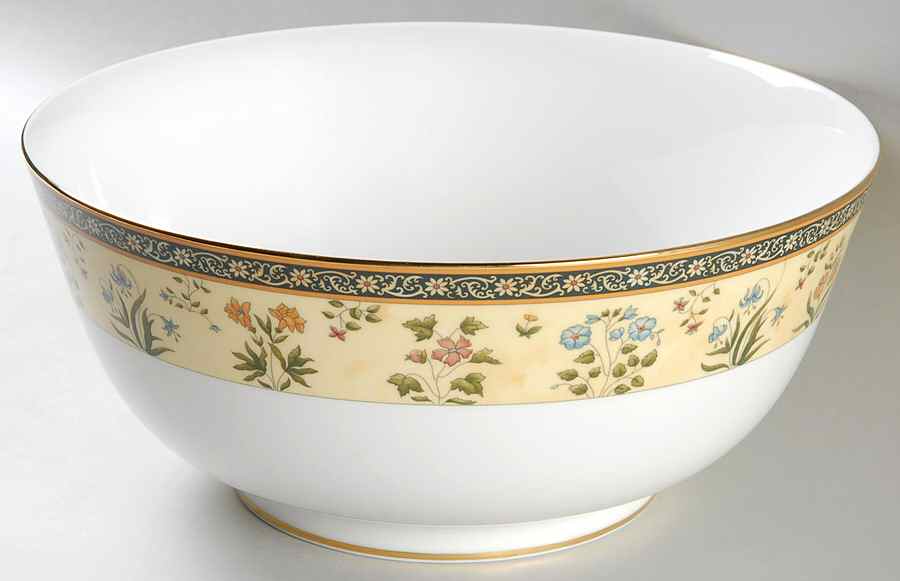 India 9" Salad Serving Bowl by Wedgwood-1