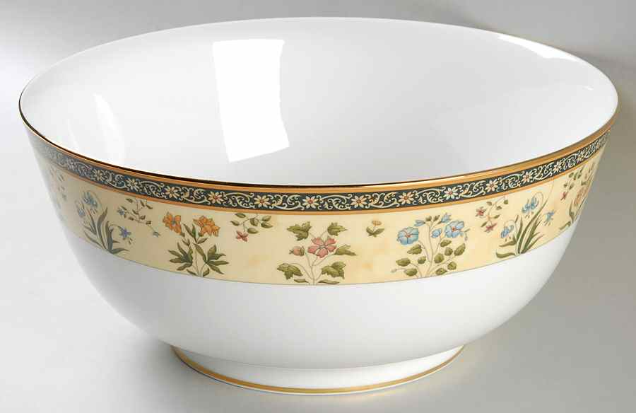 India 8" Salad Serving Bowl by Wedgwood-1