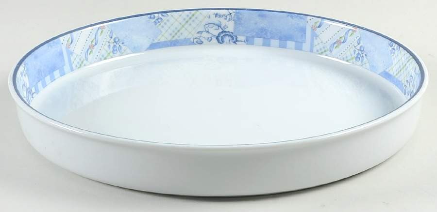 Indigo Flan Dish by Wedgwood-1