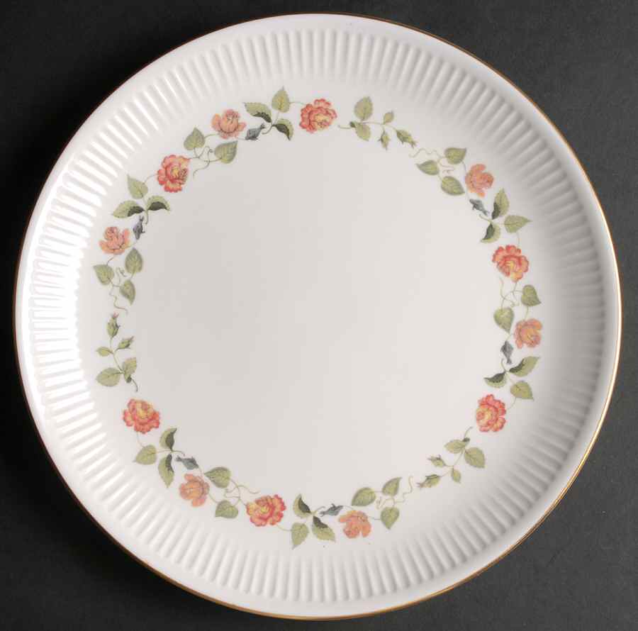 India Rose Cake Plate by Wedgwood-1