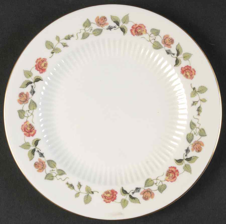 India Rose Dessert/Pie Plate by Wedgwood-1