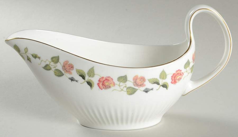 India Rose Gravy Boat by Wedgwood-1