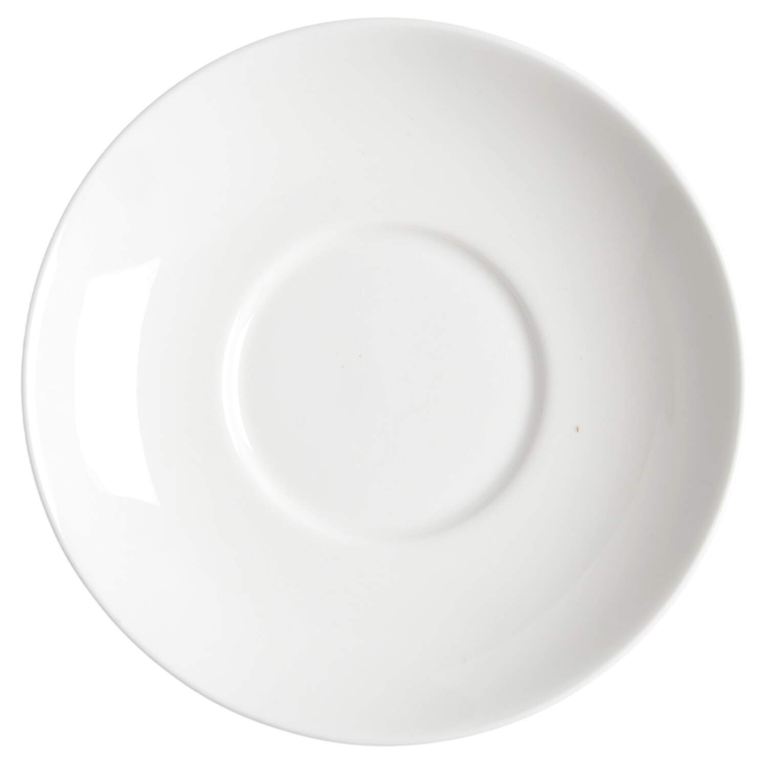 Inspiration White Saucer for Flat Cup by Wedgwood-1