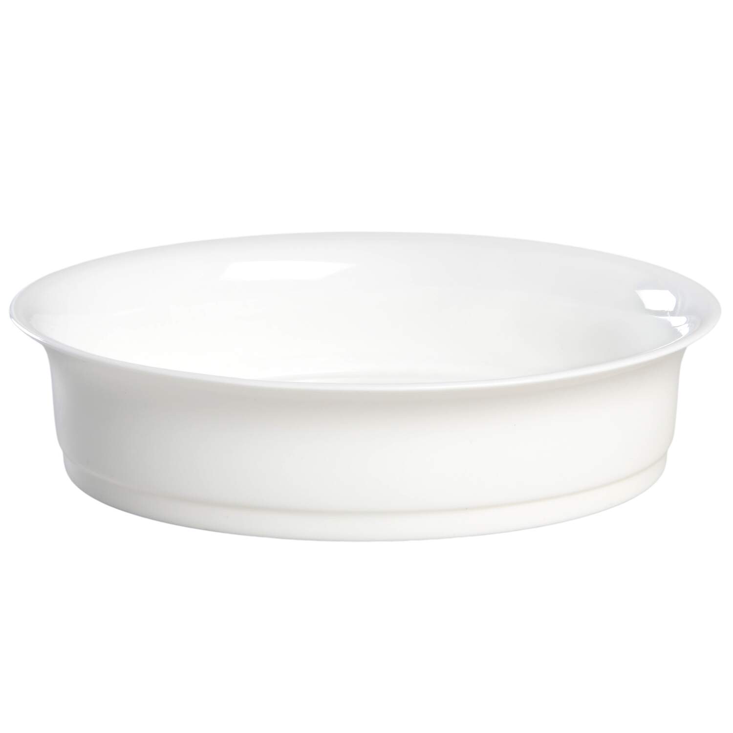 Inspiration White 9" Oval Vegetable Bowl by Wedgwood-1