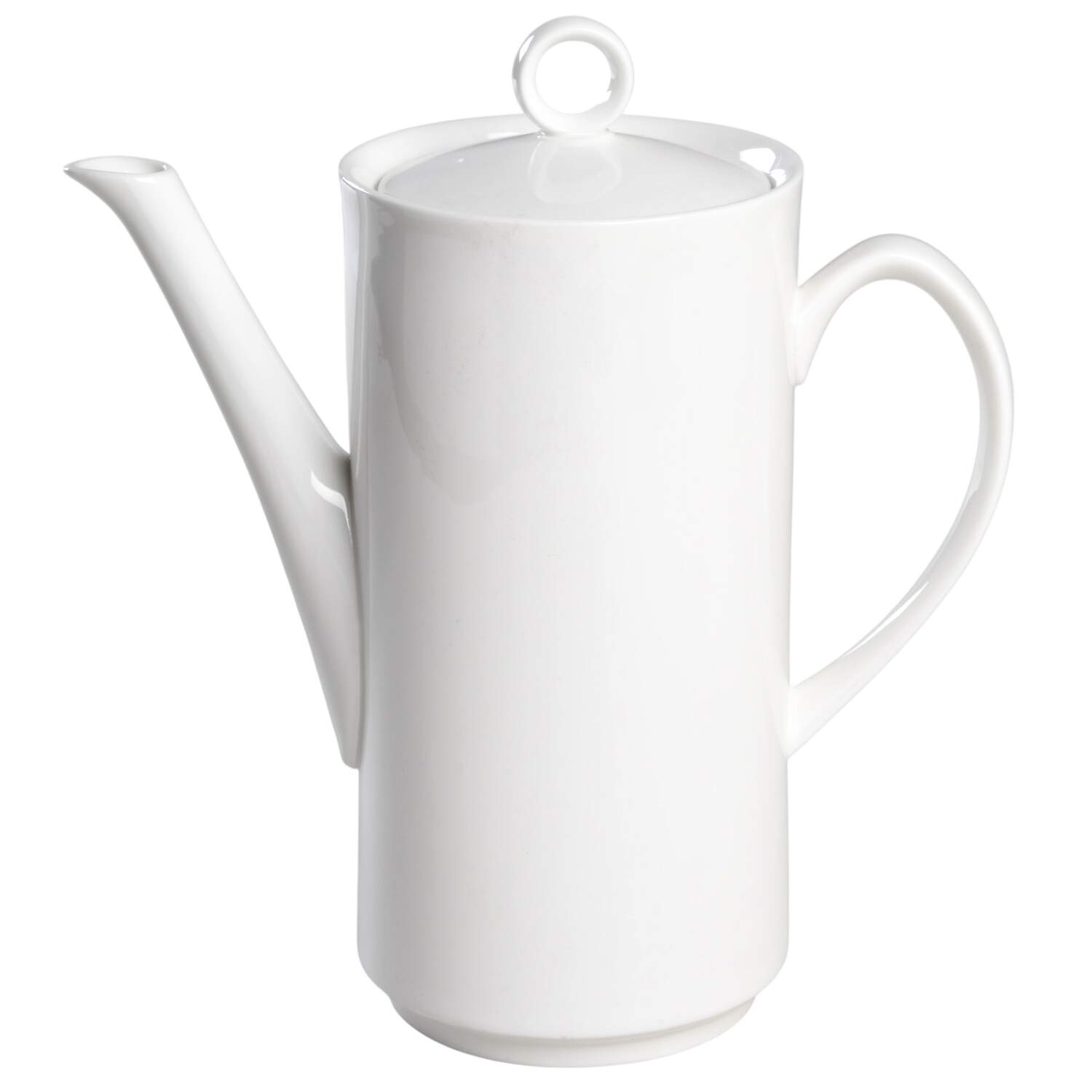 Inspiration White Coffee Pot & Lid by Wedgwood-1