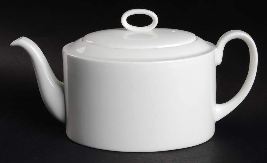 Inspiration White Teapot & Lid by Wedgwood-1