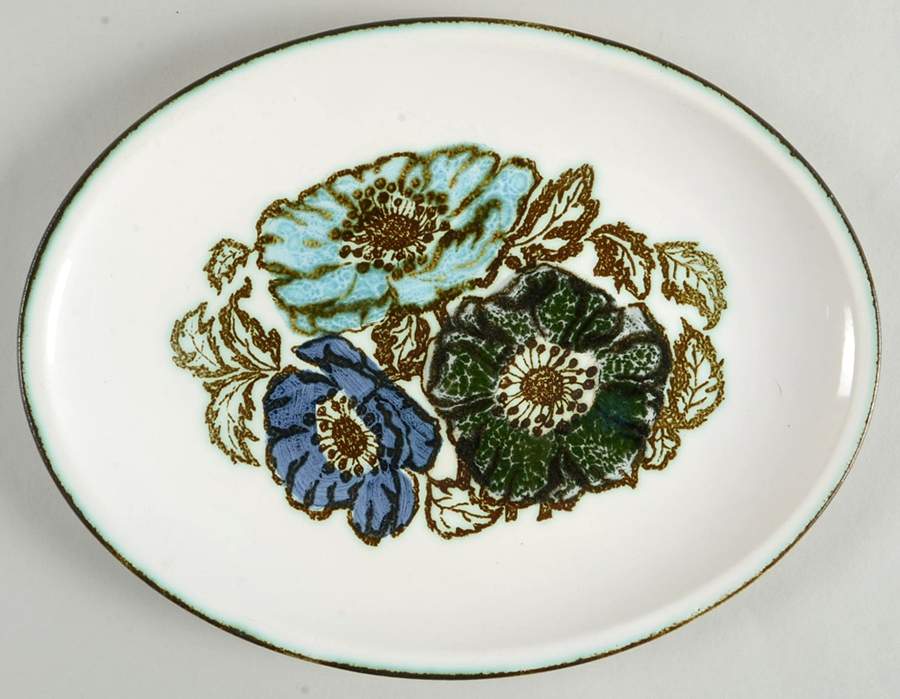 Iona 12" Oval Serving Platter by Wedgwood-1