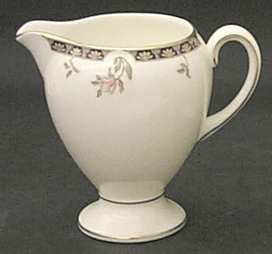 Isis Globe Shape Creamer by Wedgwood-1