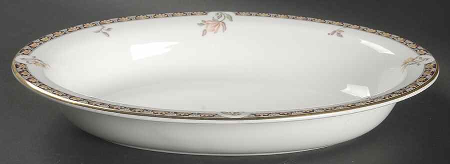 Isis 10" Oval Vegetable Bowl by Wedgwood-1