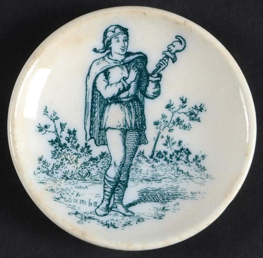 Ivanhoe (Blue Gray Design) Coaster by Wedgwood-1