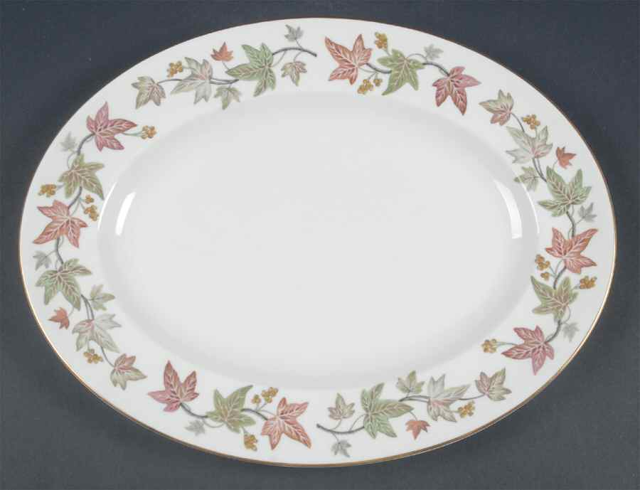Ivyhouse 13" Oval Serving Platter by Wedgwood-1