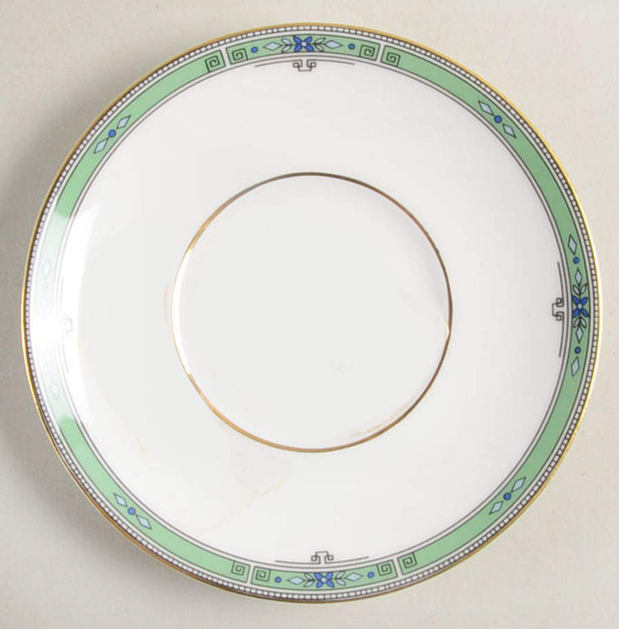 Jade Saucer for Bond Shape Demitasse Cup by Wedgwood-1