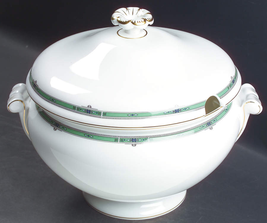 Jade Tureen &  Lid by Wedgwood-1