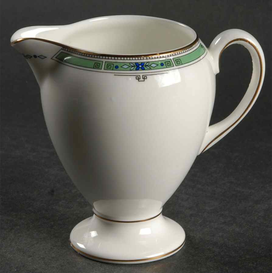 Jade Globe Shape Creamer by Wedgwood-1