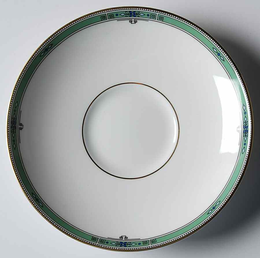 Jade Saucer for Victoria Shape Footed Cup by Wedgwood-1