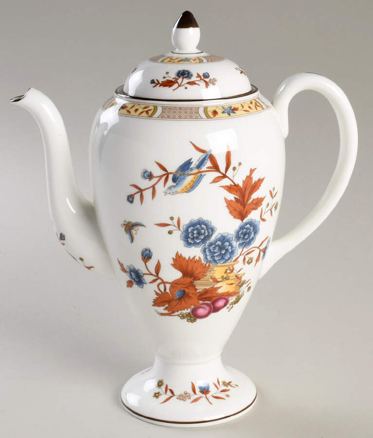 Jamestown Mini Coffee Pot & Lid by Wedgwood-1