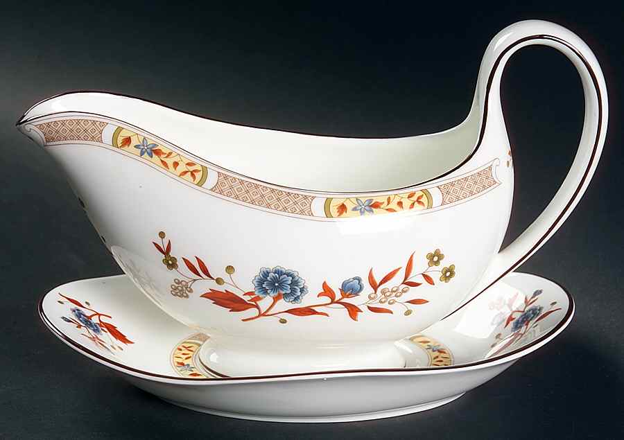 Jamestown Gravy Boat & Underplate by Wedgwood-1