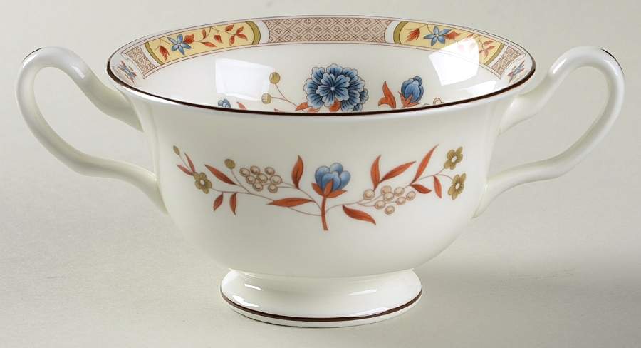 Jamestown Footed Cream Soup Bowl by Wedgwood-1