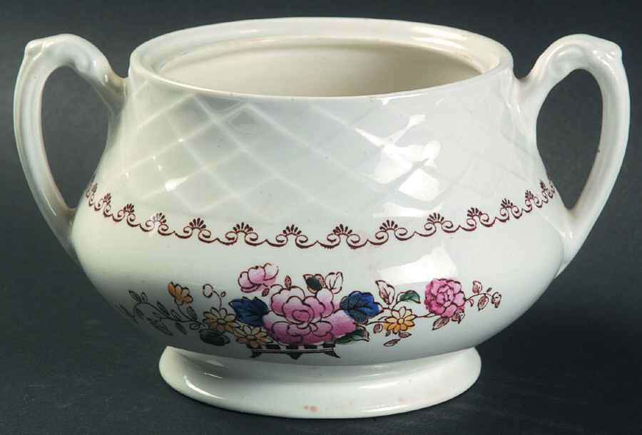 Jasmine Sugar Bowl No Lid by Wedgwood-1