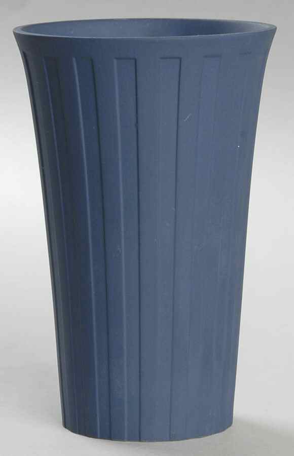 Cream Color on Portland Blue Jasperware Beer Mug by Wedgwood-1