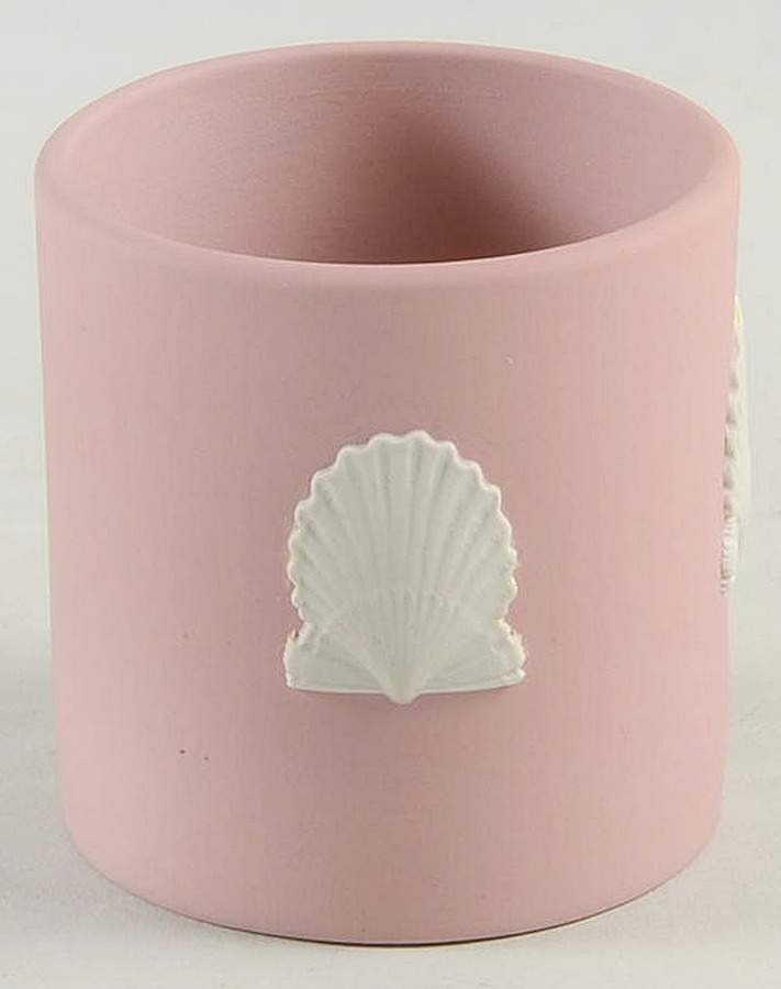 Cream Color on Pink Jasperware Cigarette Holder by Wedgwood-1