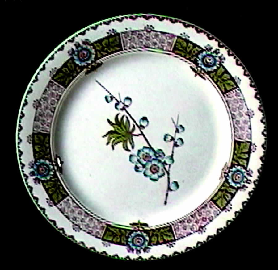 Japonica Sprigs Luncheon Plate by Wedgwood-1