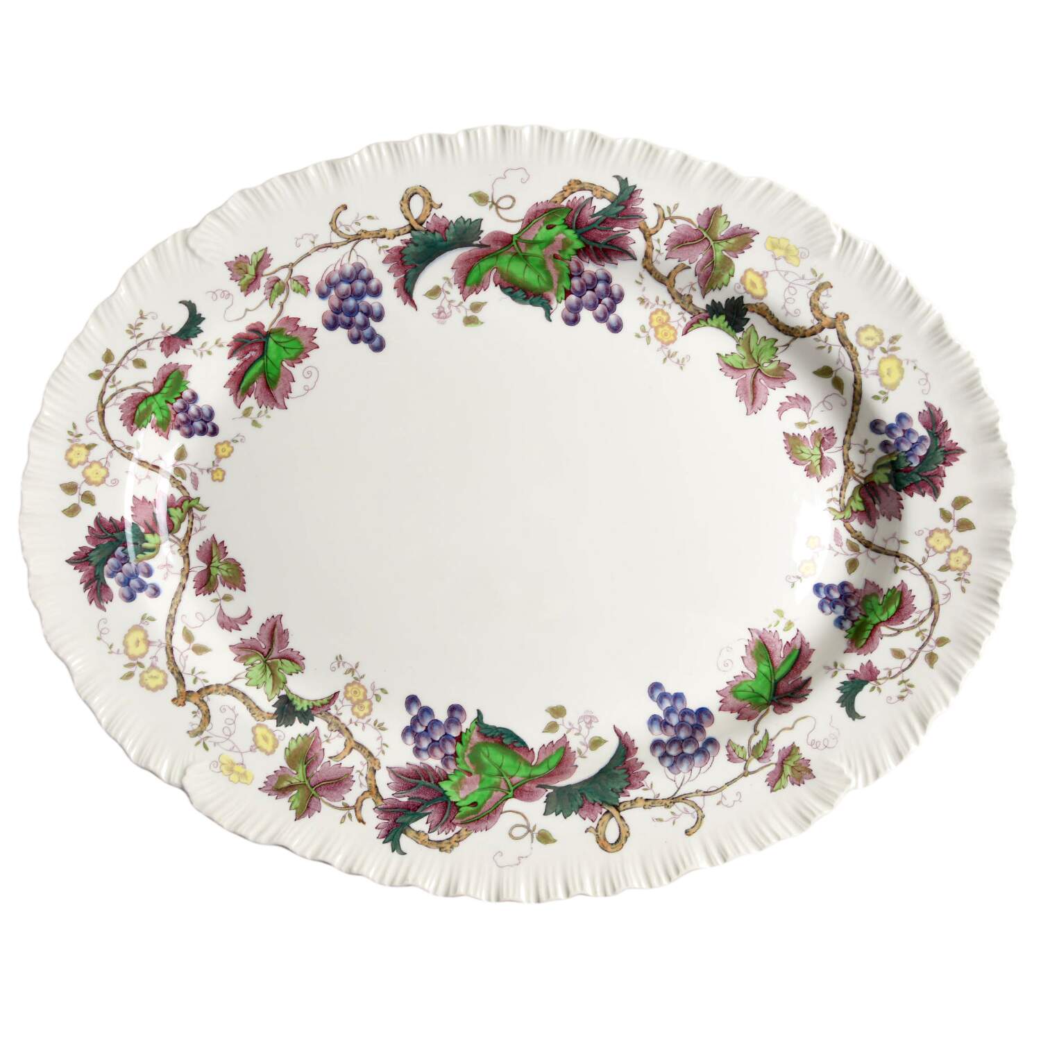 Jefferson Vine 17" Oval Serving Platter by Wedgwood-1