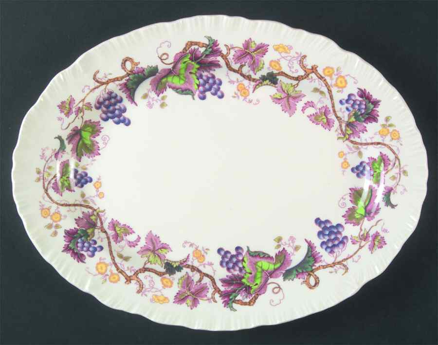 Jefferson Vine 11" Oval Serving Platter by Wedgwood-1