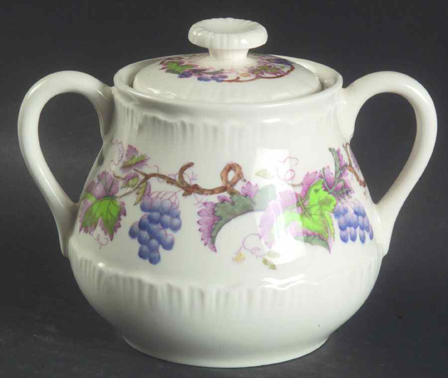 Jefferson Vine Sugar Bowl & Lid by Wedgwood-1