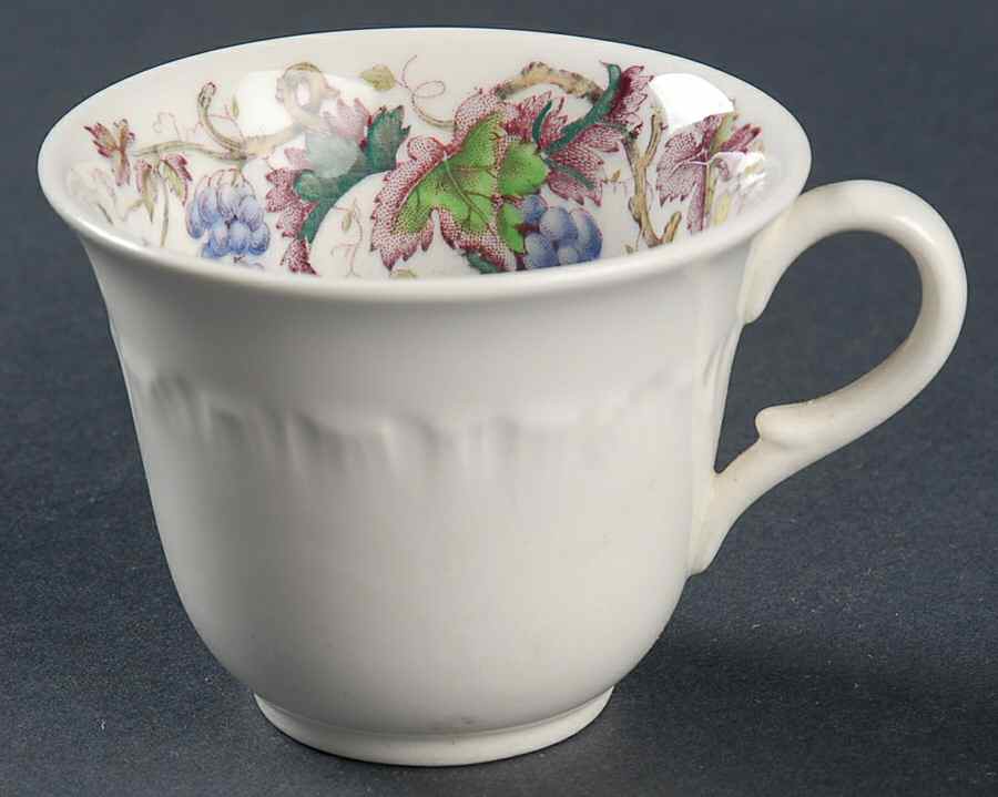 Jefferson Vine Flat Demitasse Cup by Wedgwood-1