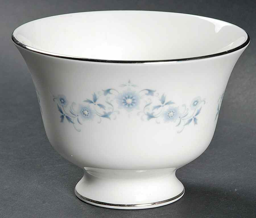 Josephine Blue Open Sugar Bowl by Wedgwood-1