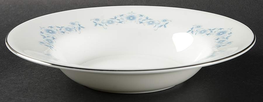 Josephine Blue Rim Soup Bowl by Wedgwood-1