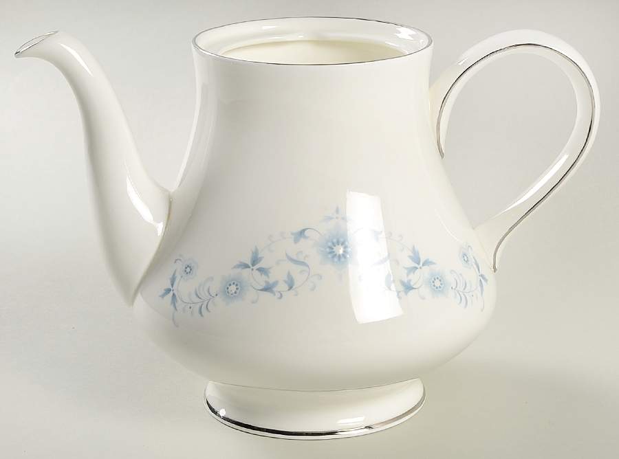 Josephine Blue Teapot No Lid by Wedgwood-1