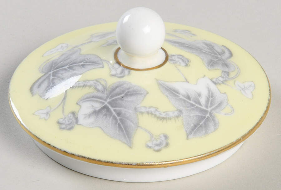 Josephine Yellow Lid for 146 Shape Sugar Bowl by Wedgwood-1