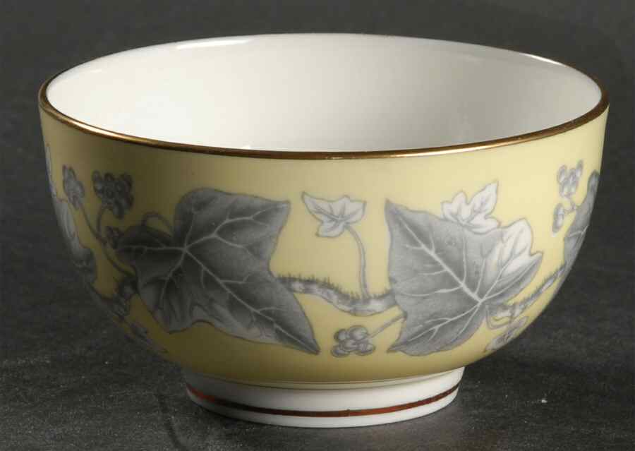 Josephine Yellow Open Sugar Bowl by Wedgwood-1