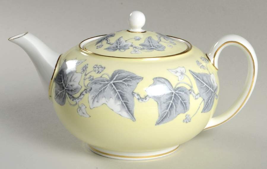 Josephine Yellow Teapot & Lid by Wedgwood-1
