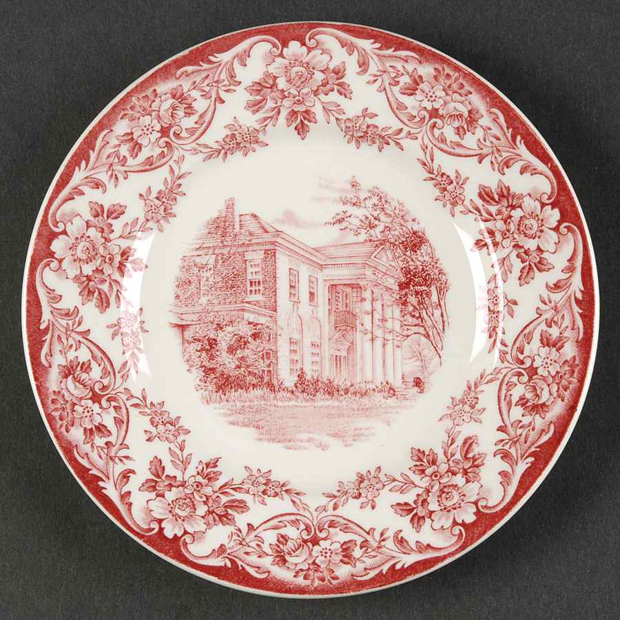 Judson College Pink Bread & Butter Plate by Wedgwood-1